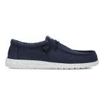 Wally stretch canvas navy, Teget