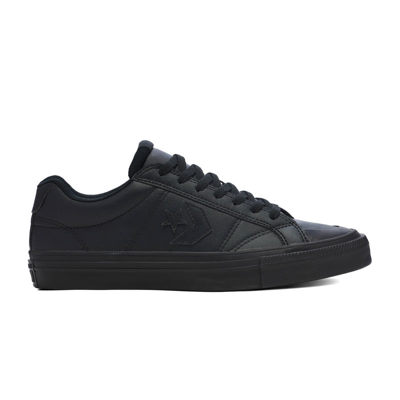 Sport casual faux leather, Crna